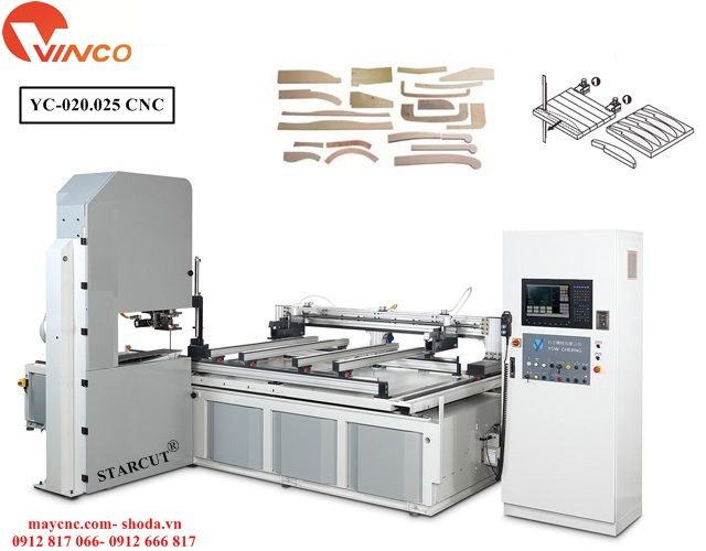 Máy chế biến gỗ YC-020.025CNC