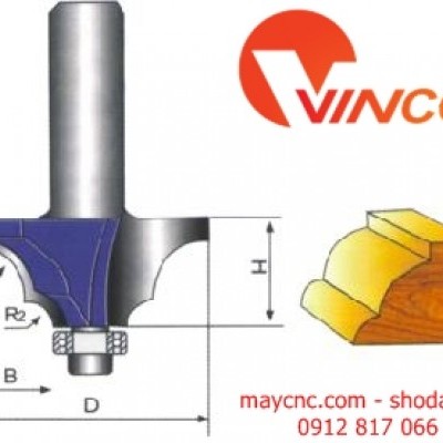 Dao CNC CLASSICAL MOULDING BIT-wood working