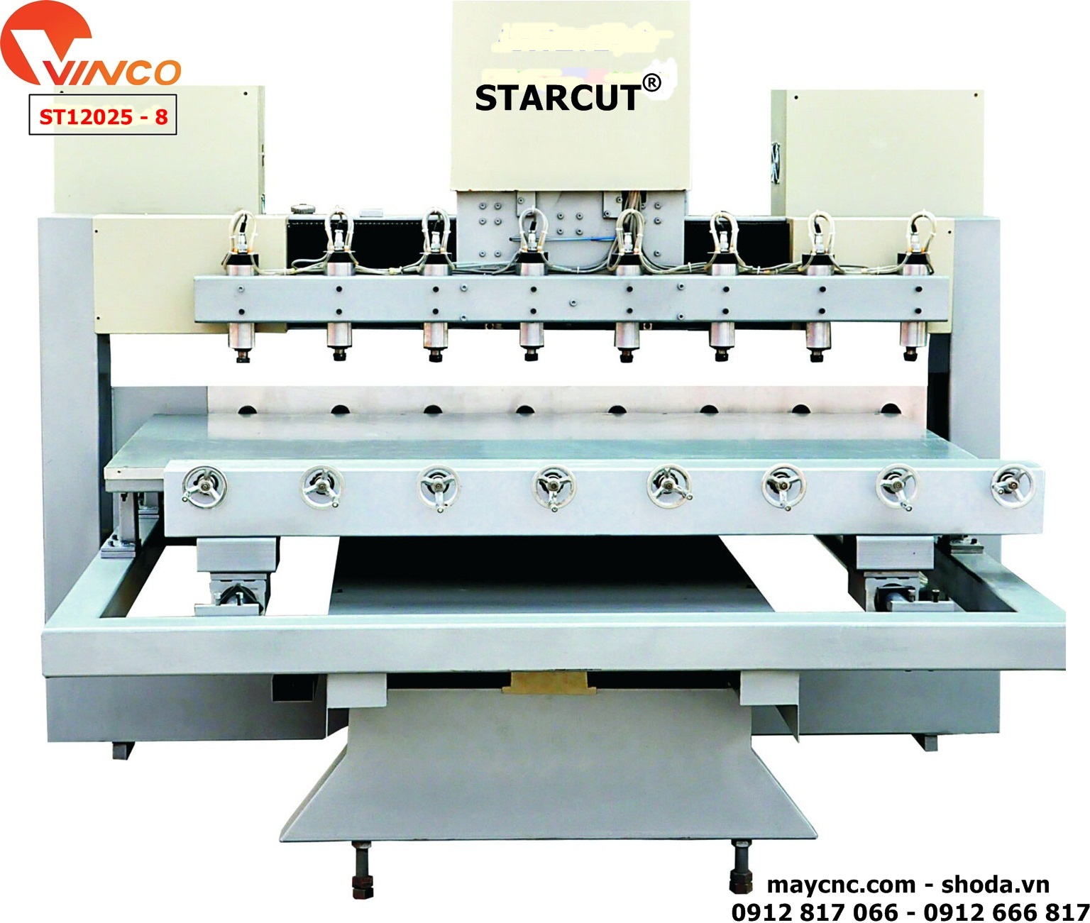 May duc tuong go 8 dau Starcut ST12025 - 8